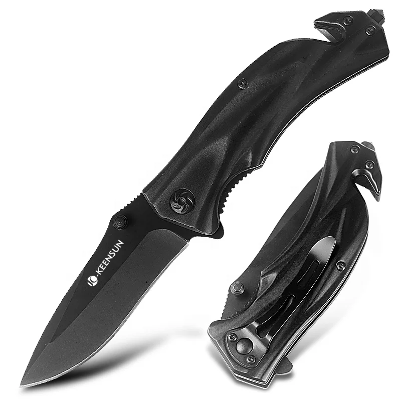 New Design xiteli new tactical portable black pocket multifunctional tactical sharpening folding knife for hunting