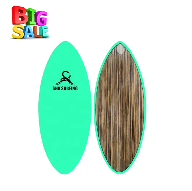 SHX Good Quality Factory Suppliery Wooden Veneer Surface Used Skimboards