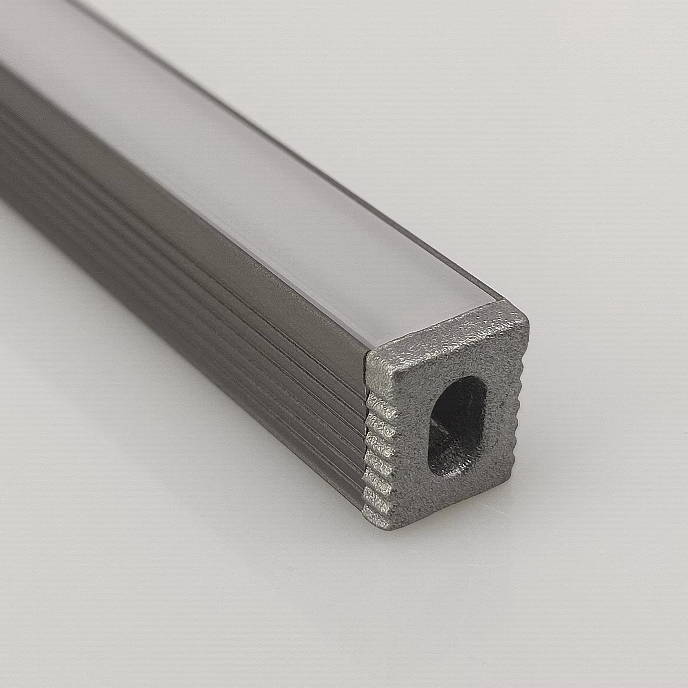 Newly listed anodized alloy 8*9mmLed aluminum profile Led bar radiator embedded aluminum Led profile