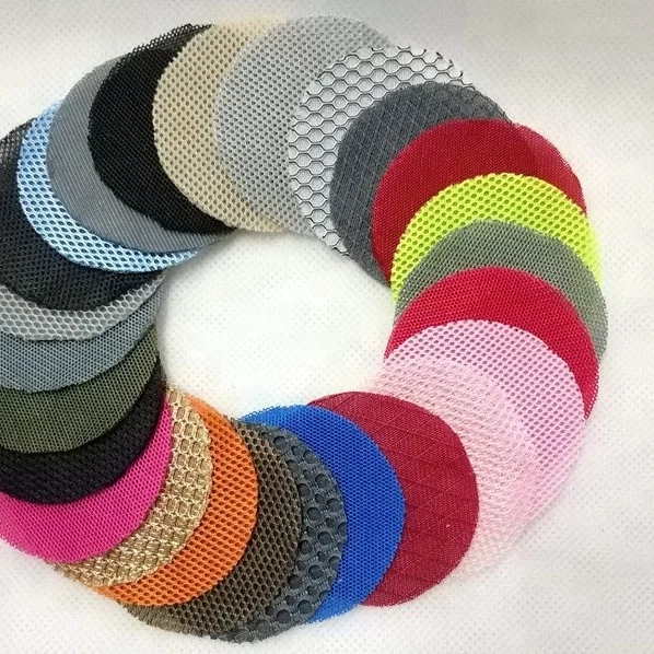 Manufacturers sell 100% polyester sandwich mesh fabric, home textiles, bags, shoes and other knitted fabrics