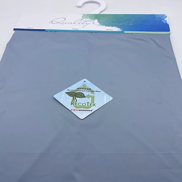 
Eco Friendly 50% Rpet Recycled Poly fabric 190T Taffeta Used For Lining 