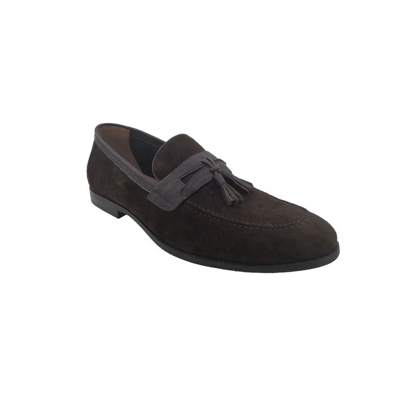2022 handmade suede mens brown evening fashion italian custom leather casual dress shoes
