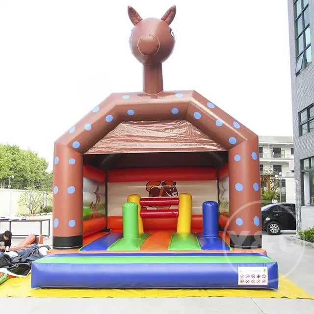 Y&G 13ft Custom Pvc Inflatable Bounce House| Donkey Theme Cheap Price Small Inflatable Bounce House| Inflatable Bounce House