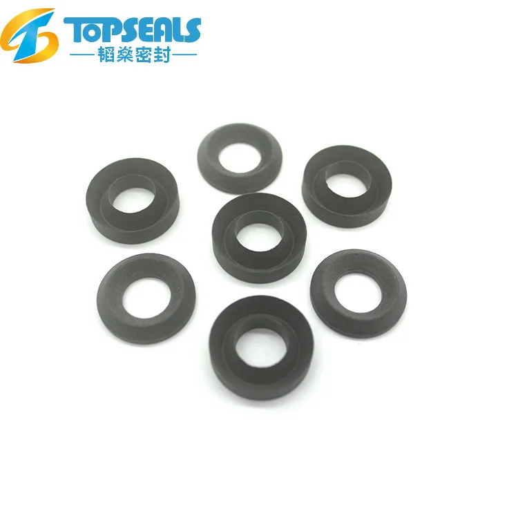 Пользовательские модифицированный черный усиленный графит углерода ptfe прокладка