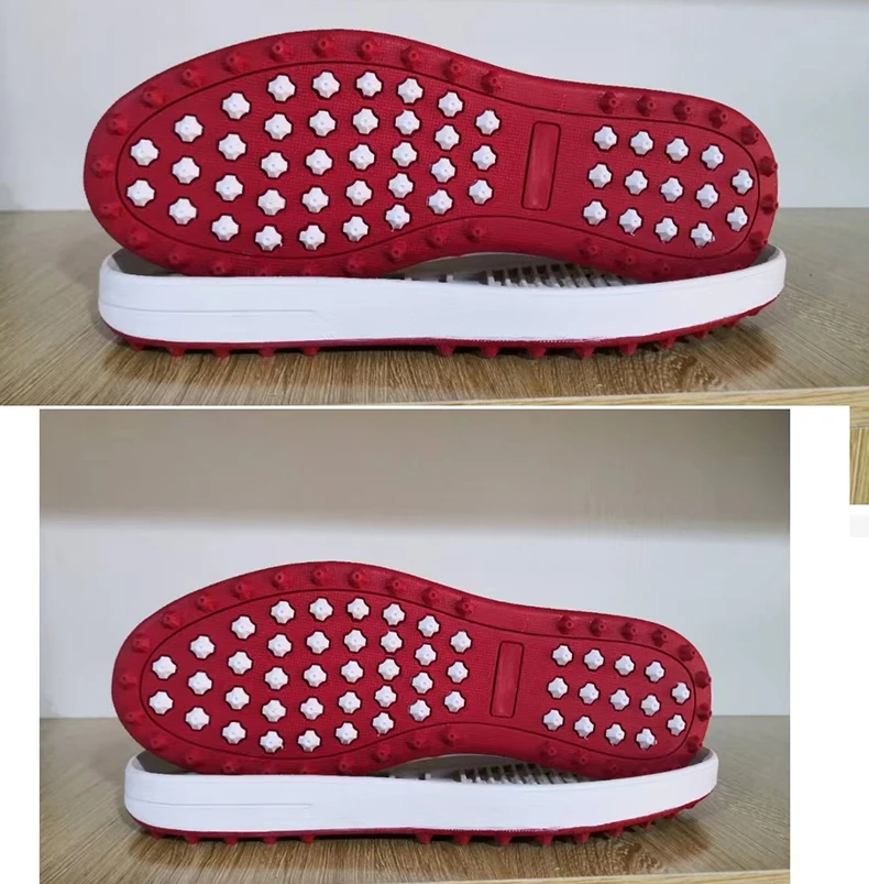 MD +TPU Material Sole For Leather Sports Shoes Men Professional Antislip Cricket Shoe Outsole With Spikes Golf Shoe Sole