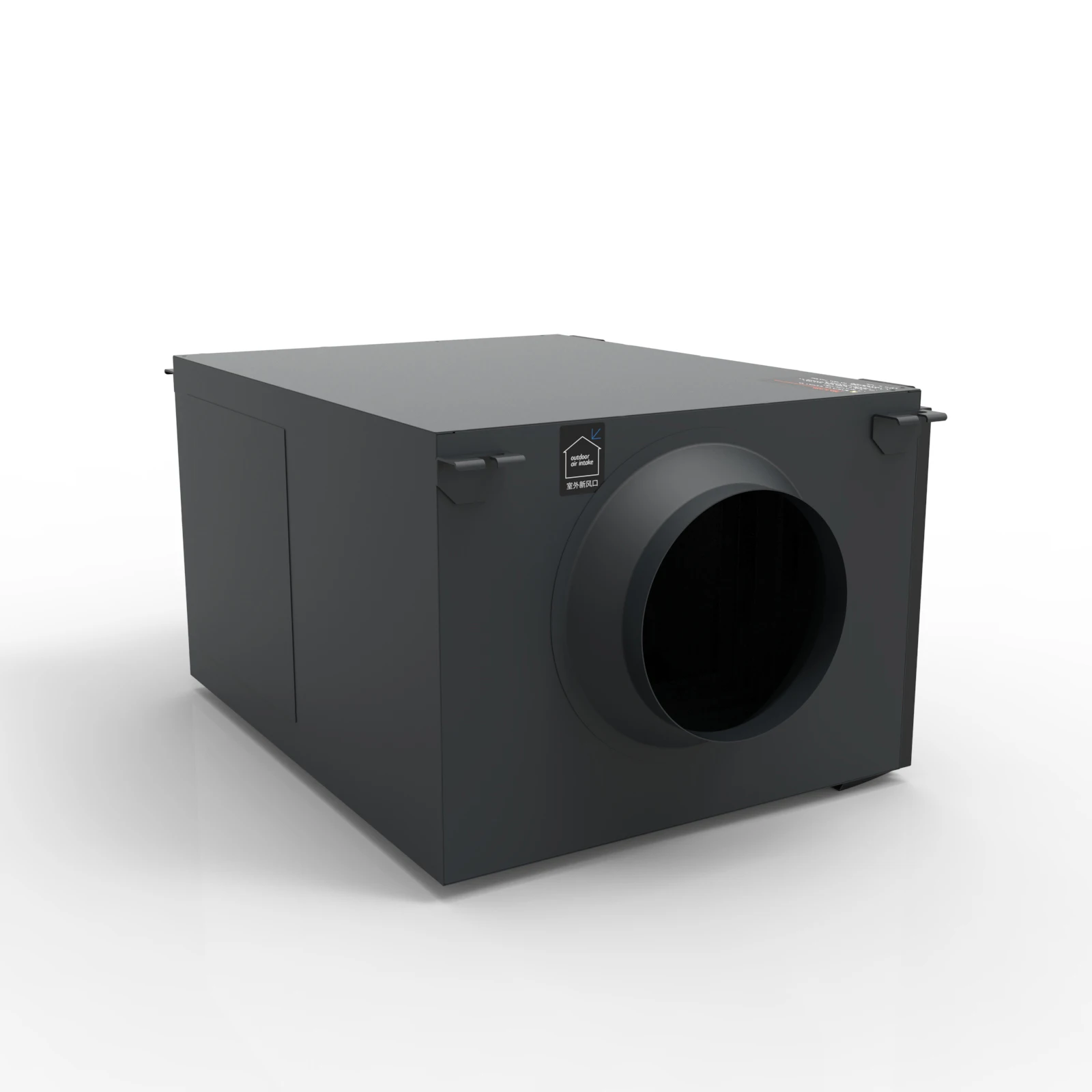 500 cmh single flow supplying fresh air or exhaust air super silent Duct fan Hepa Filter Carbon System Ventilation blower fan