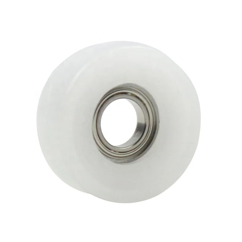 Factory wholesale 695z Pulley POM 440c stainless Steel Roller wheel For sliding doors wardrobe Rowing Machine seat polyurethane roller with bearing
