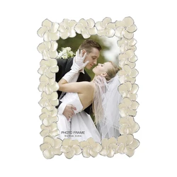 Flower Picture Frame Zinc Alloy Metal Photo Frames