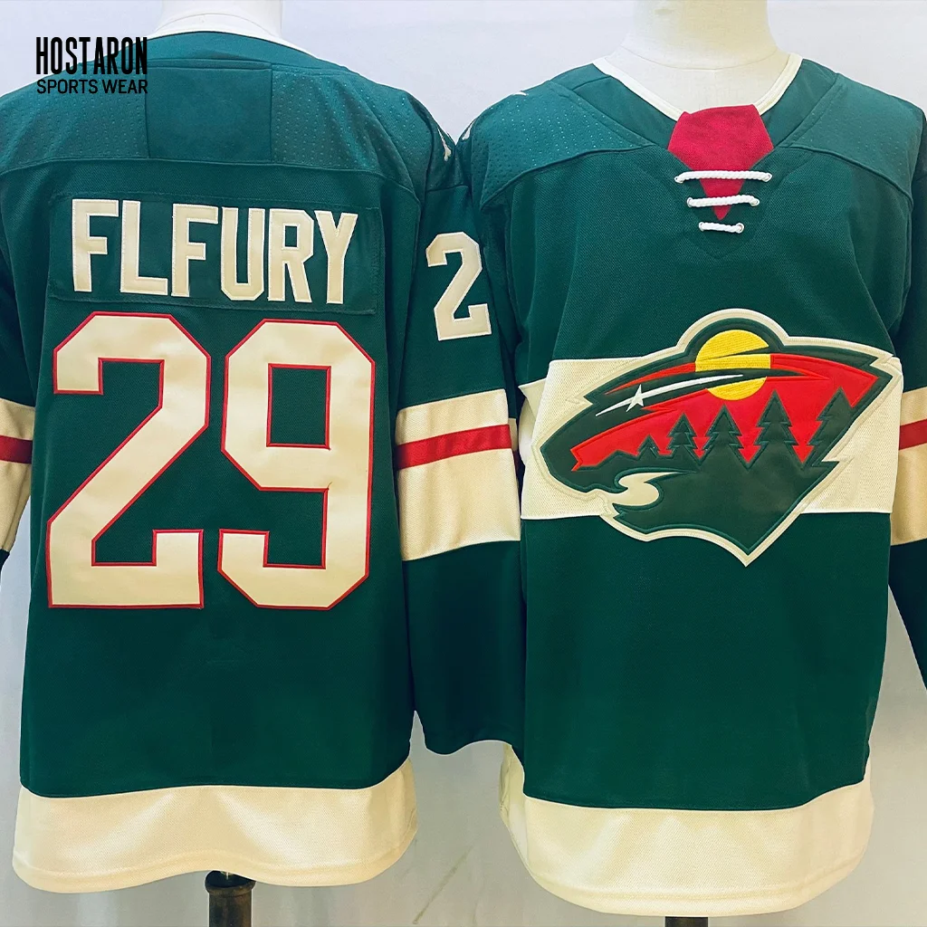 HOSTARON Custom Sublimation Ice Hockey Jersey Men Field Hockey Pucks Uniforms Equipement Air Roller nhI Hockey Trainers Wear