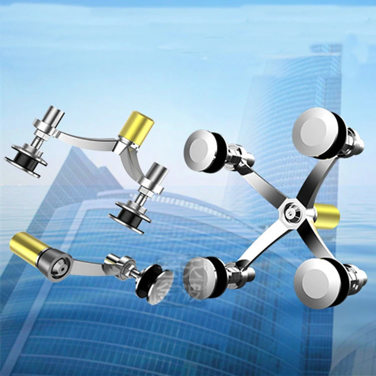 Оптовая продажа стеклянный кронштейн аксессуары стандартная нержавеющая сталь 304/316 настенный паук