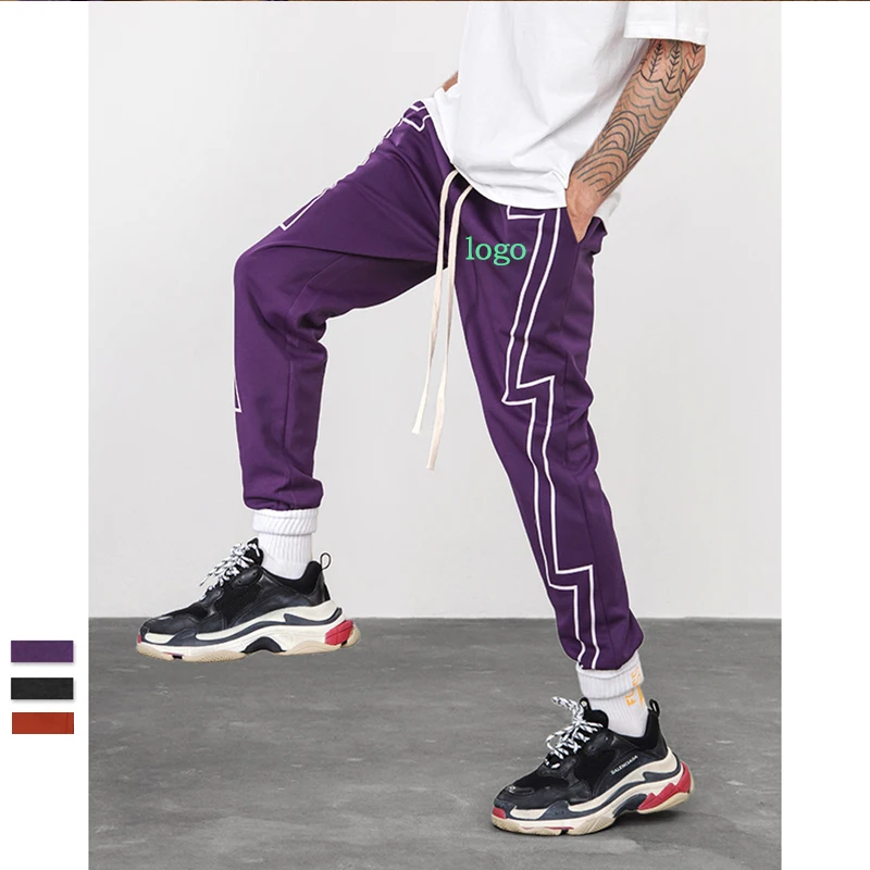 
2021 Wholesale High quality New Arrivals Fire Vintage Men Track Pants 