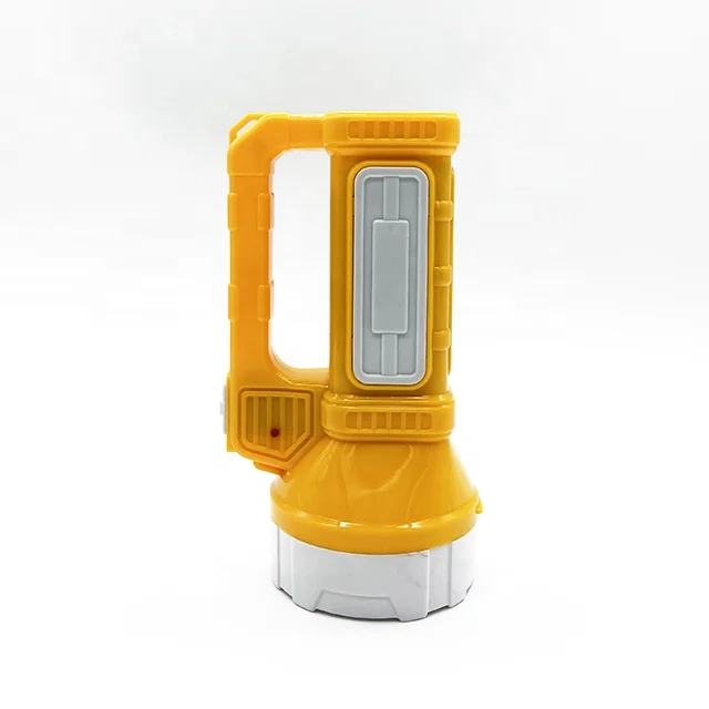 Good quality chargeable solar led power flashlight for home