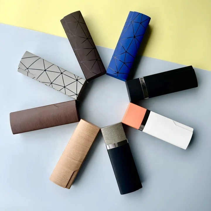 glasses case custom logo pu case white kids glasses box glasses case hard leather