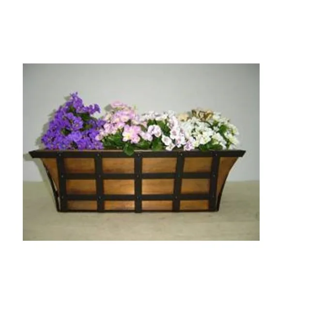 
Copper Inner Sloopy Long Flower Pot 