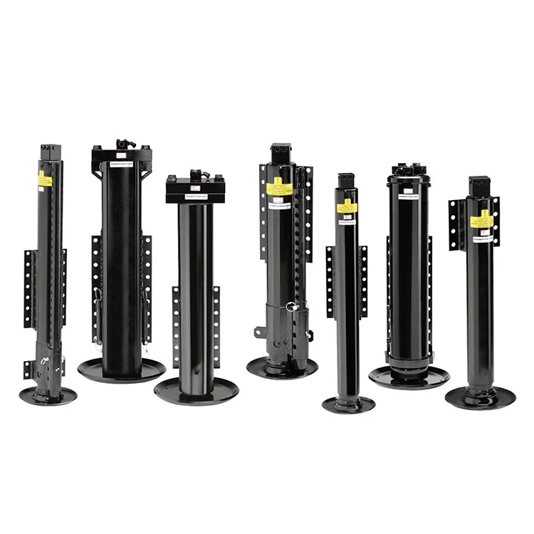 trailer outrigger autolevel auto level up 4 legs point hydraulic system with 4 hydraulic legs