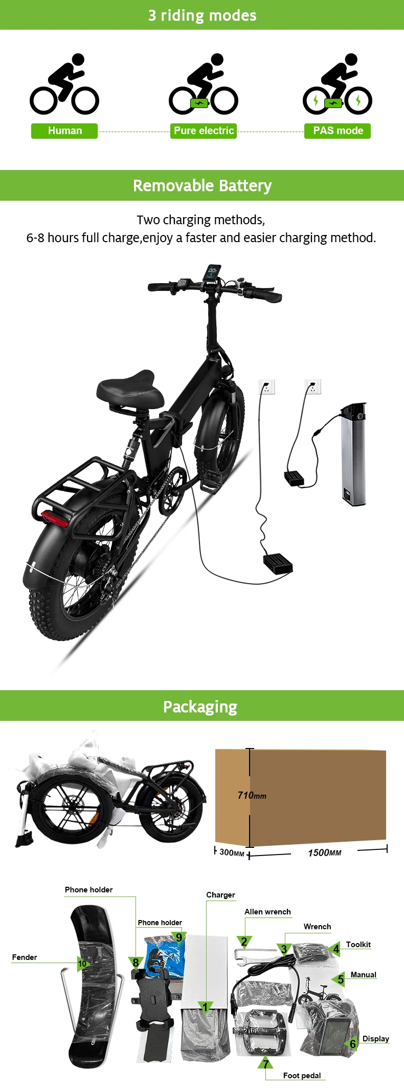 hot selling electric city bicycle fold assist fat tire suspension electric bike all terrain riding 750w electric bike
