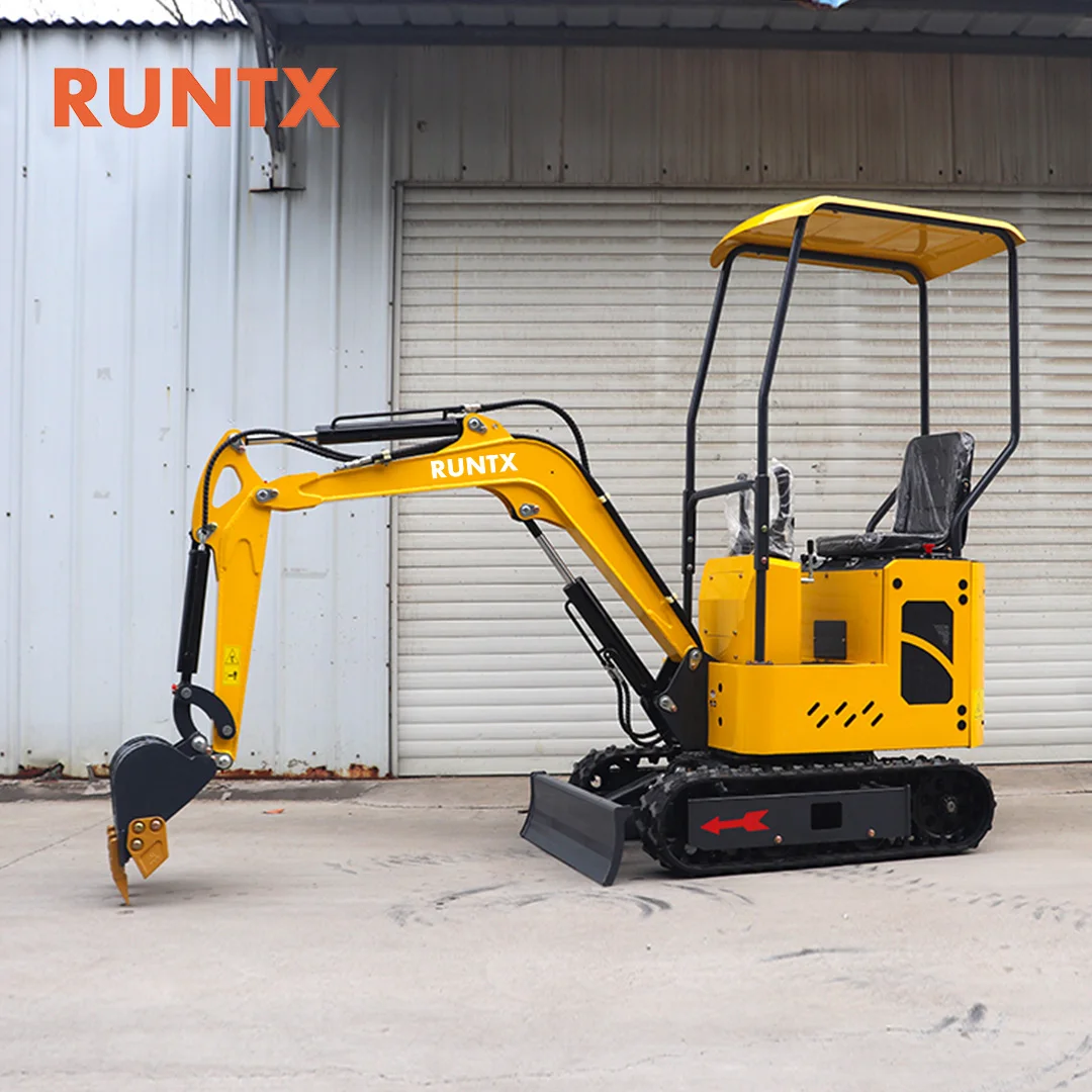 Chinese Manufacturer Cheap Price Standard Roof EPA Approved Mini Crawler Excavator with Optional Cabin