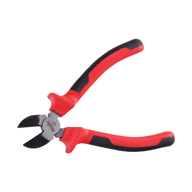 Ronix Model RH-1276/RH-1278 Hand Tools Wholesale custom High carbon steel 6 7 inch  diagonal needle nose cutting plier