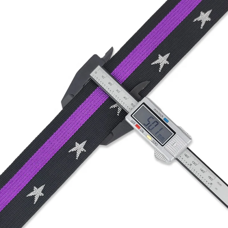 2021 Replacement Wide Glitter Star Handbag Strap 55 Colors Adjustable Webbing Bag Strap