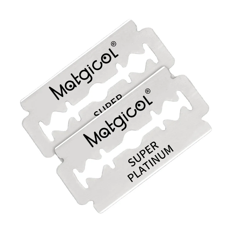 Высококачественный триммер, одноразовые лезвия для парикмахерской, острые лезвия для бритья с платиновым покрытием