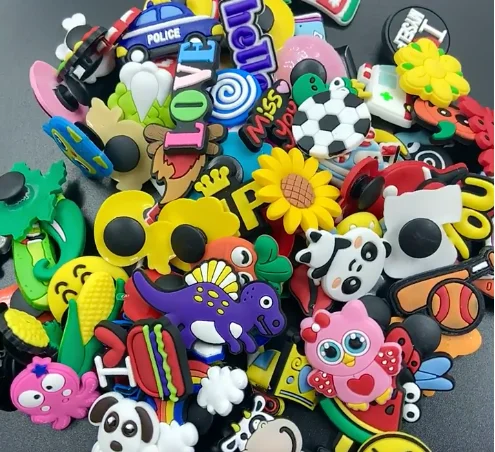 Wholesale Cheap new design soft pvc cartoon style clog charm classic charm for clogs