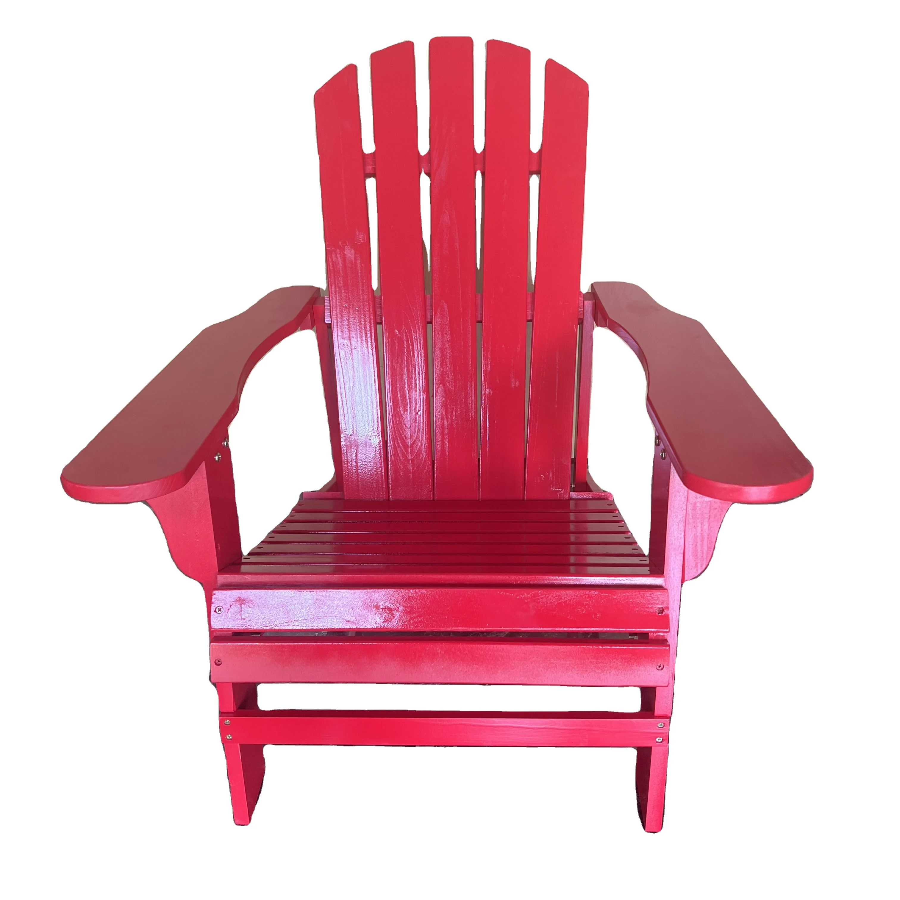 Современный уличный садовый деревянный складной пляжный стул Adirondack