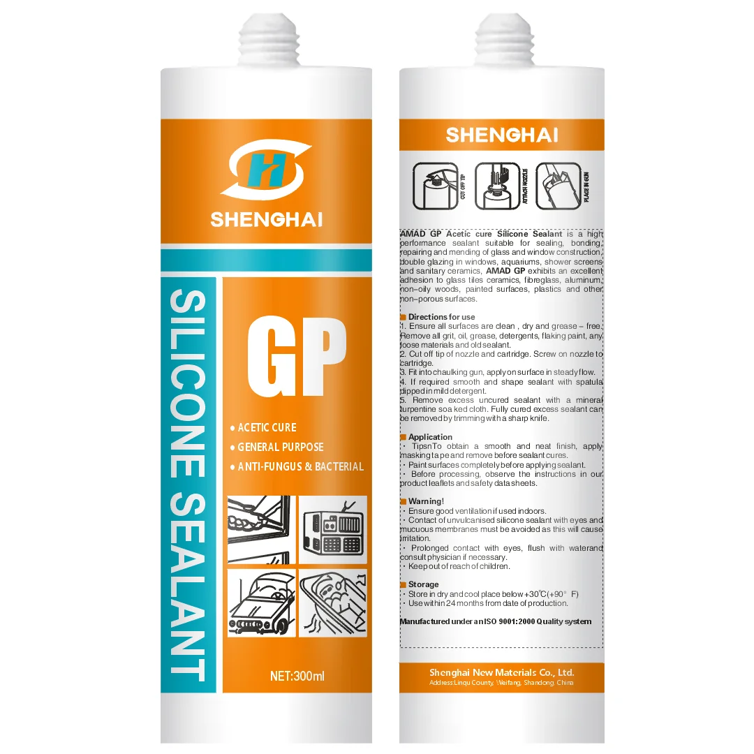 fast curing water resistant raw material General purpose silicone sealant drums