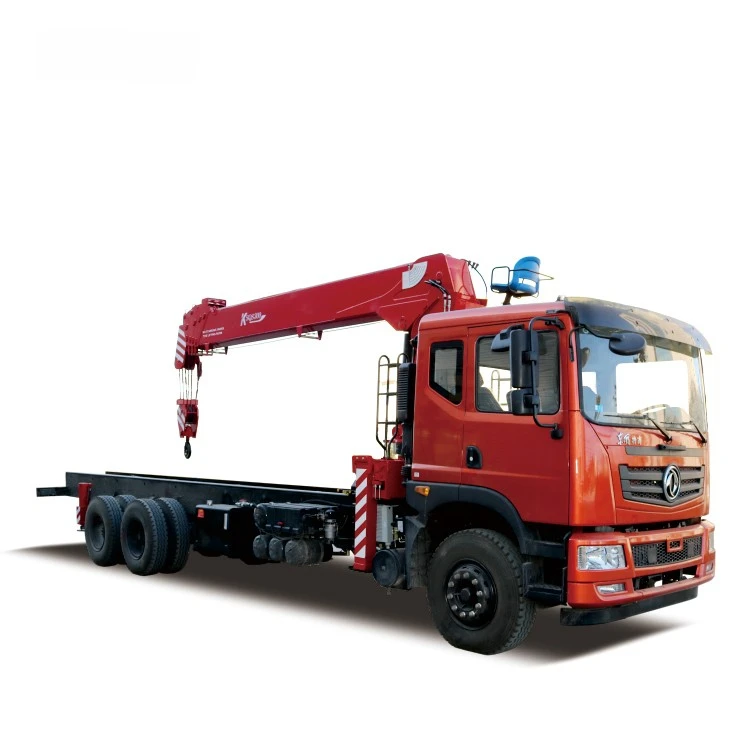 Телескопический гидравлический кран Dongfeng 10 тонн