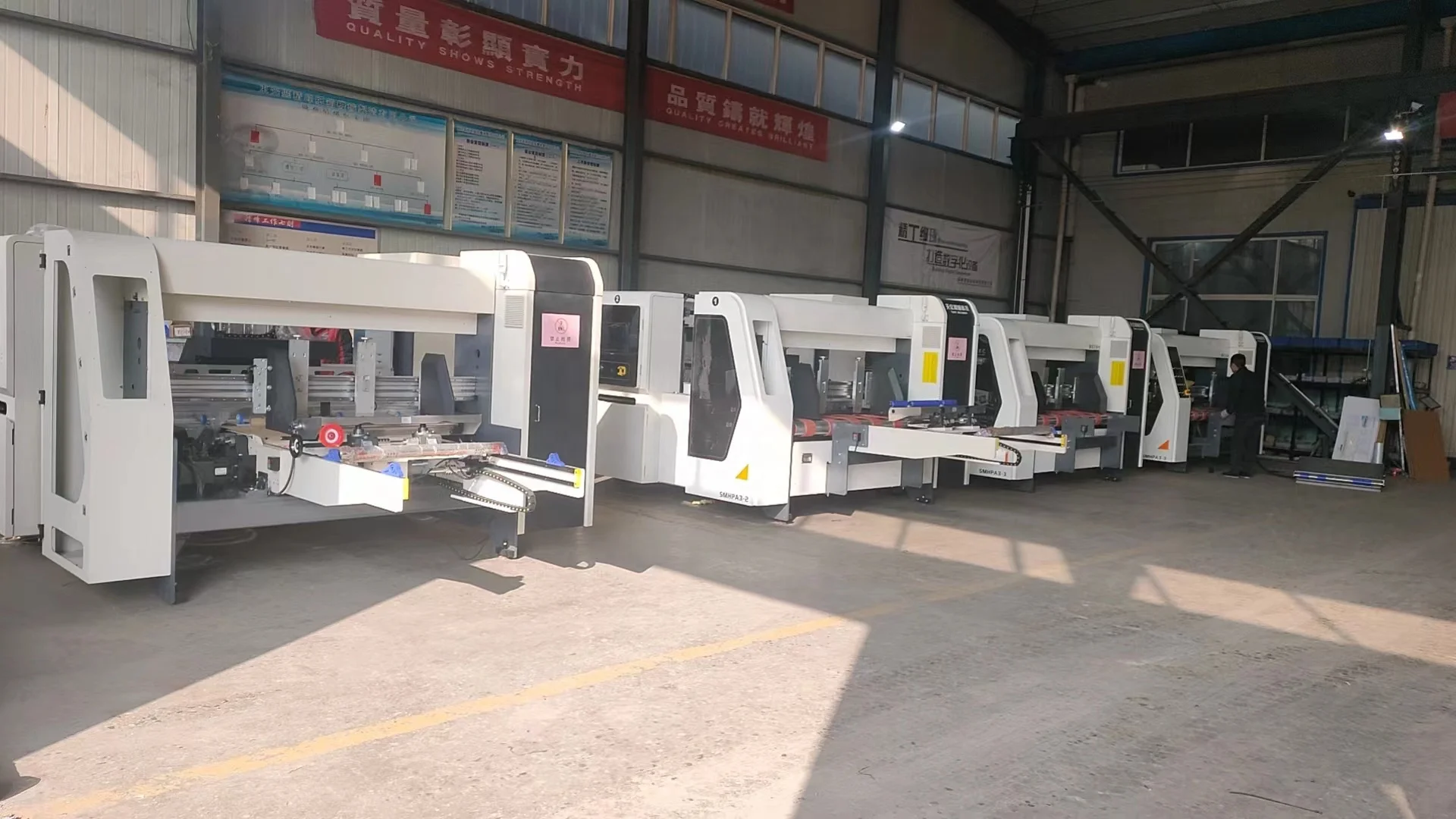 Multi Pass Corrugated Box corrugated cardboard digital printing machine for carton box