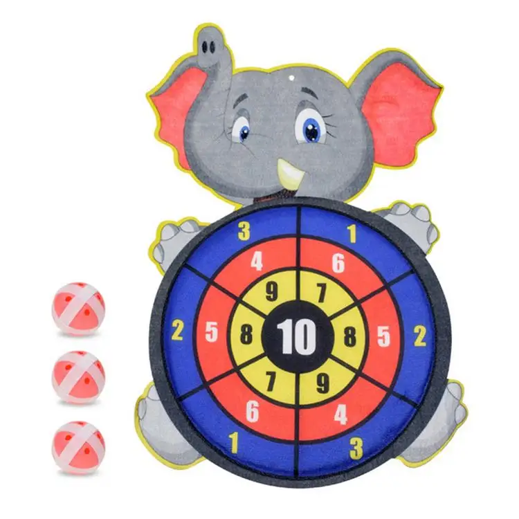 
Ball Dart Board Kit Parent-child Throwing Game Set Sticky Ball Dart Board 