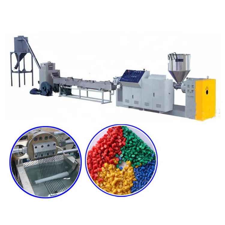 Customized Motor Long Power Pellet Making Machine,Pe Pp Pet Plastic Recycling Pellet Making Machine