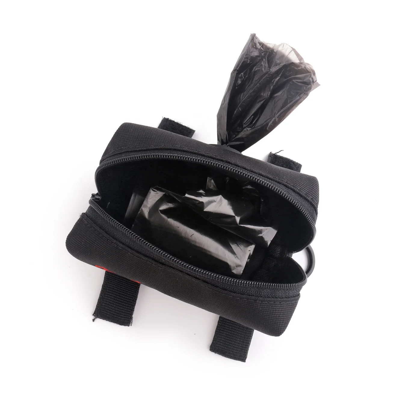 Hot Sale Custom Logo Handmade Dog Pet Poop Bag Holder Waste Bag Dispenser