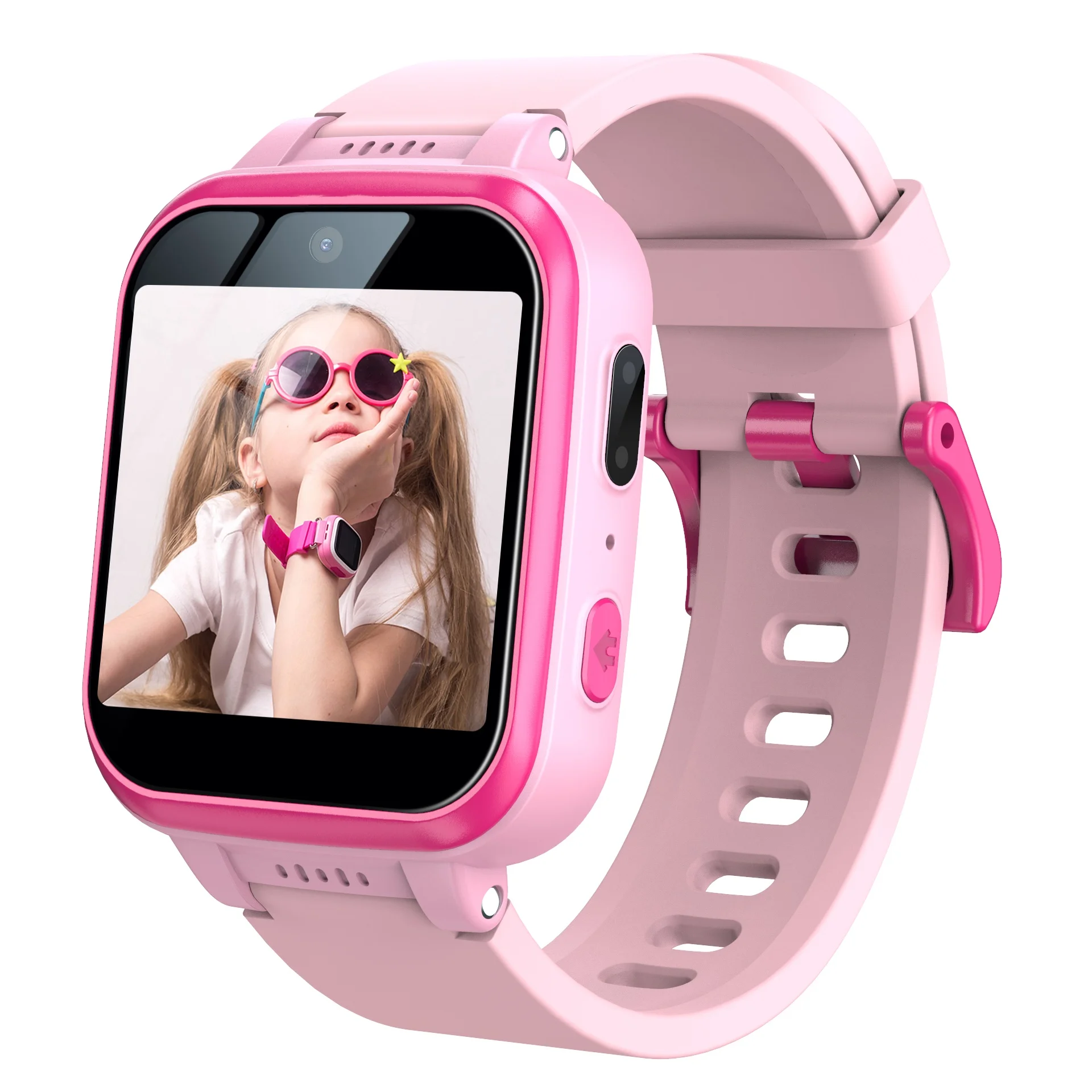 2022 New Arrival Kids Smartwatch 1.54 Large Screen Children Smart Watch with Camera Music Play Alarm Clock Kids Smart Wristband