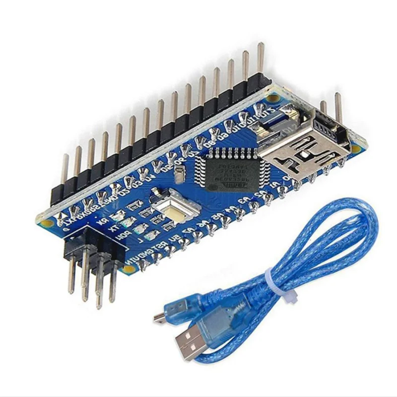 Плата разработчика XTWduino Nano V3.0 ATMEGA328P CH340 с кабелем