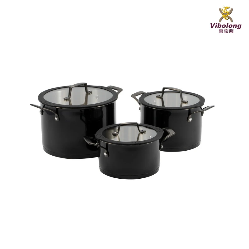 12-Piece Stainless Steel Kitchen Accessories Induction Cookware Set Golden Handle High Quality Metal Soup Pots Hot Pot Hot Pot