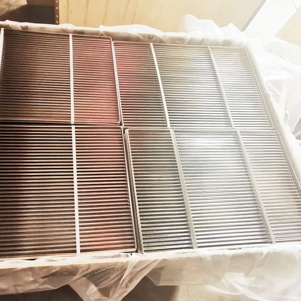 Stainless Steel 57x37 cm Rectangular Multi-Purpose Grill Baking Rack for Grilling, Cooling, Roasting, Drying, Easy To Clean