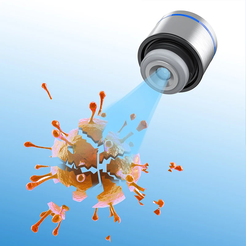 Self Cleaning Water Bottle Uv Light Purifier Vacuum Insulated Flask Smart Sanitizer Stainless Steel Mug Uvc Sterilizer Odm Cup