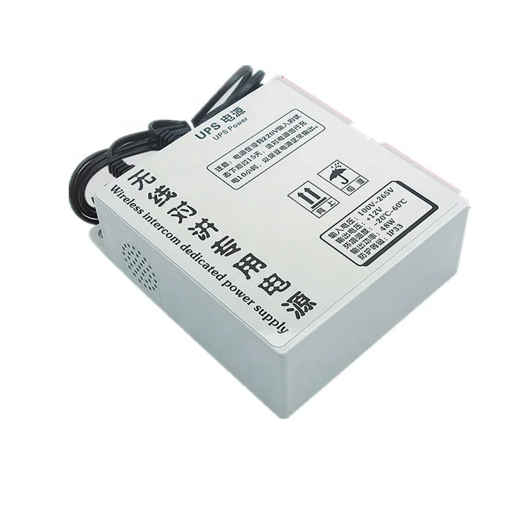 
Elevator UPS emergency power supply 12 V lithium battery 3/5 intercom dedicated power supply 