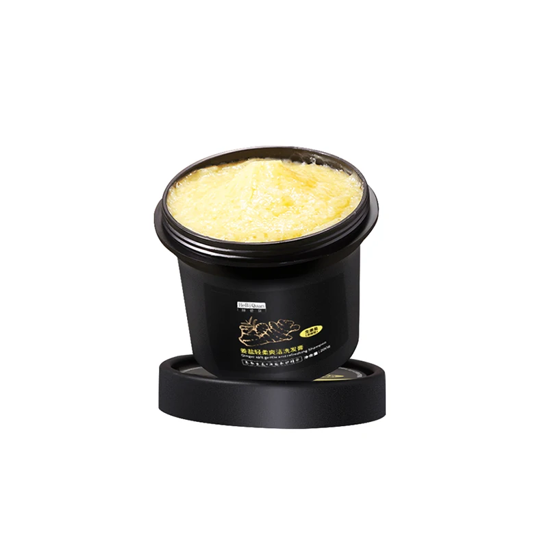 
HeBiQuan Wholesale 200ml High Quality Ginger Hair Growth Organic Shampoo 