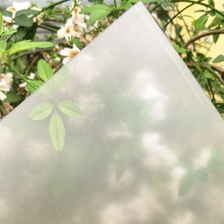 Featured Products MOQ 1㎡ Low Price flat polycarbonate frosted sheet