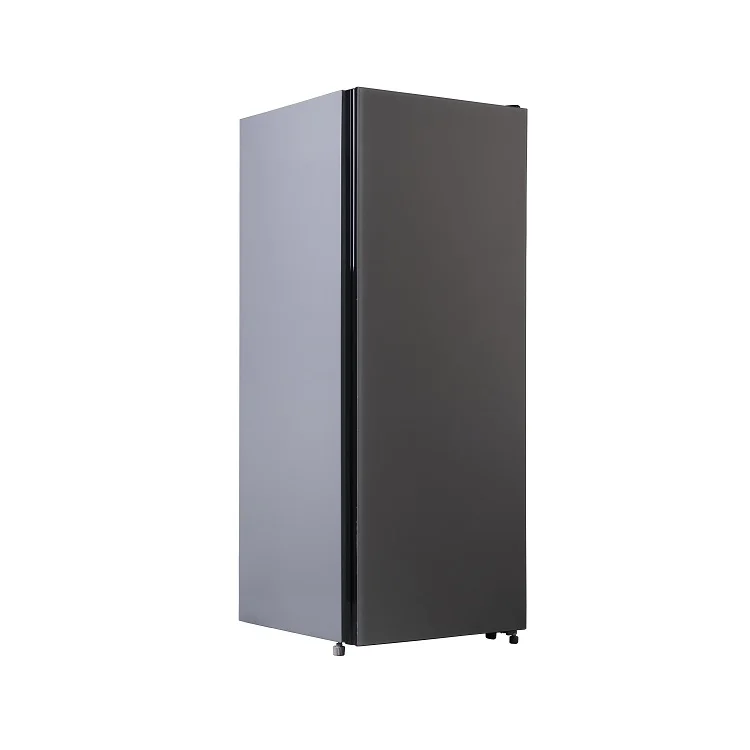 Most popular glass door refrigerator 235 Liter colorful large fridge freezer double door refrigerator handle BC-235K for home