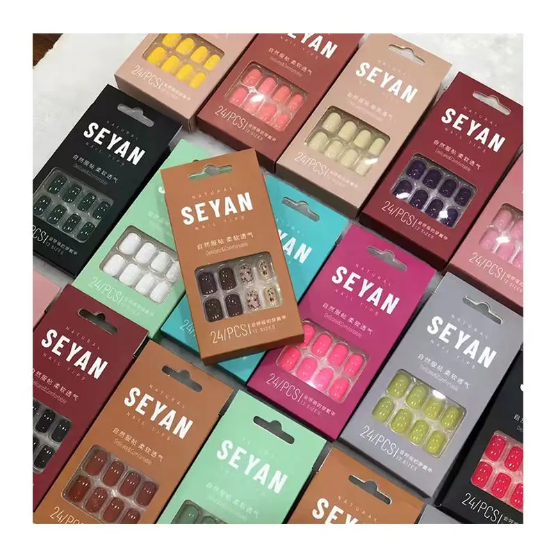 Оптовая продажа, искусственные ногти Fakenail, акриловые накладные ногти, накладные ногти