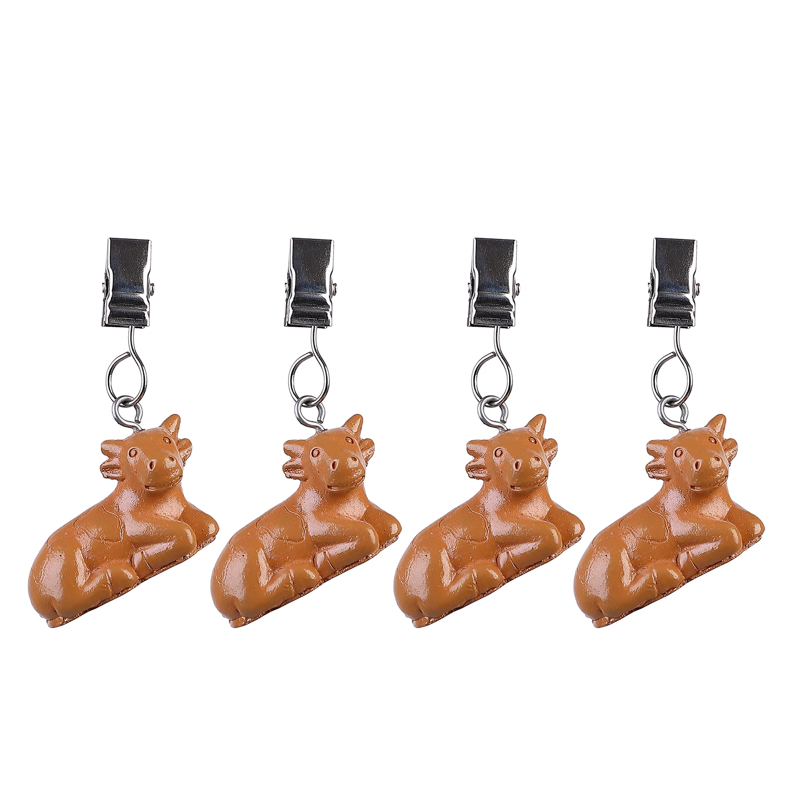 Cow Design Resin  tablecloth weight clips   lighthouse  tablecloth clips slippers tablecloth clips Factory direct sales