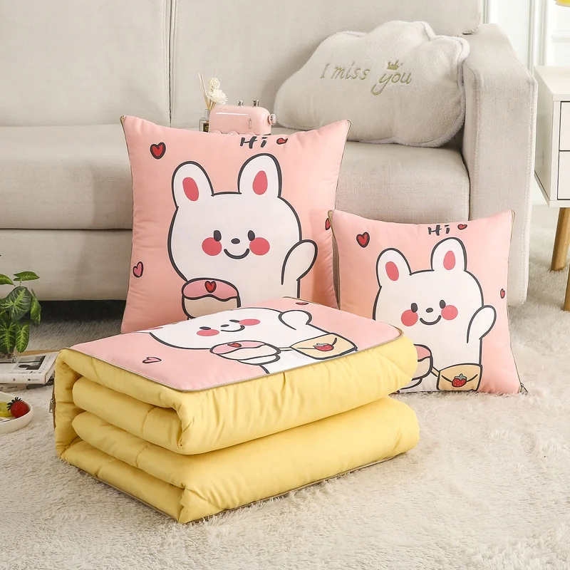 Funny Animal Lovely Cartoon Digital Printing Cotton factory cushion cover custom cushion pillow