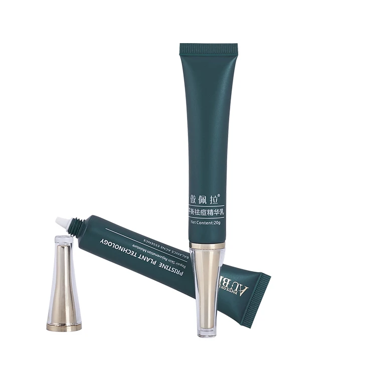 Acrylic Long Nozzle Lid Thin Tube Custom Wholesale 20ml 25ml 30ml Eye Cream Tube