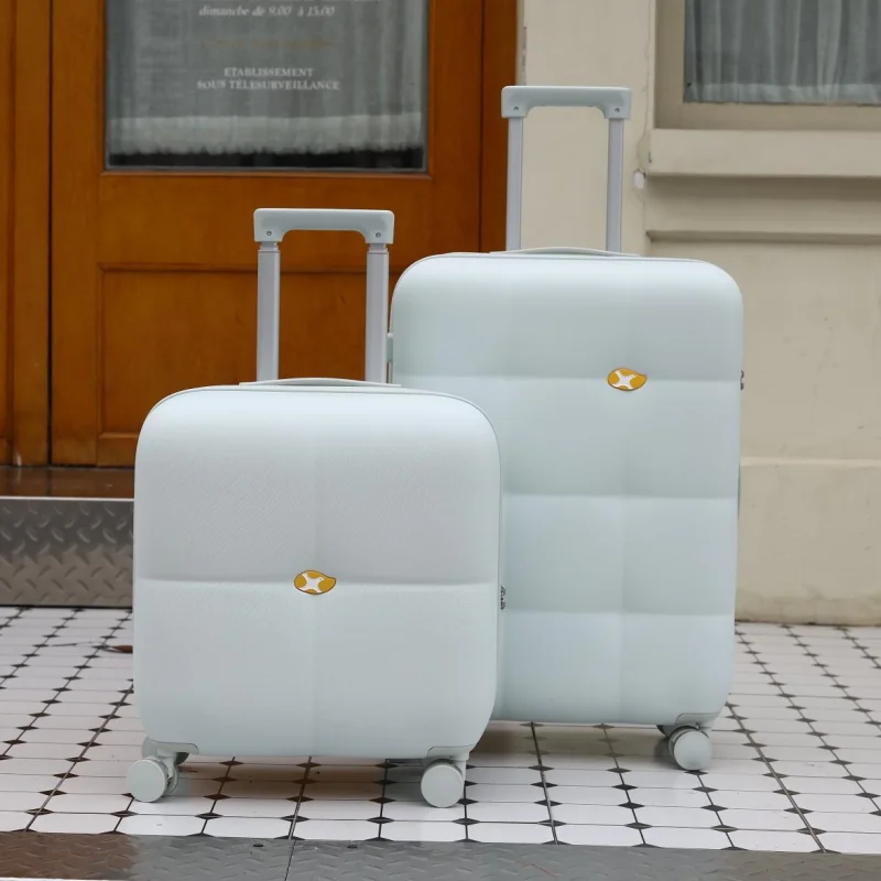 Changlv large capacity luggage Male 24 aluminum frame trolley box Female silent universal wheel student zipper password suitcase