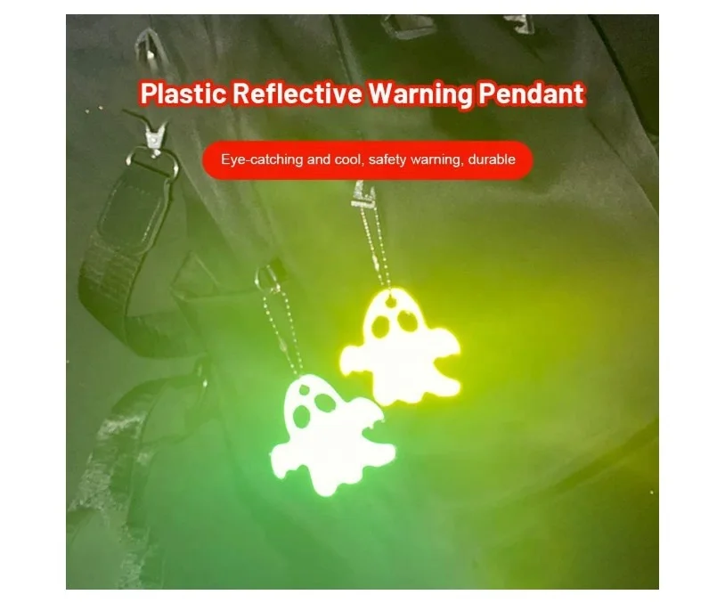 Reflex Hanger,Reflex Keychain,Reflex Tag Dangler High Visibility Reflective PVC Reflective Keychains