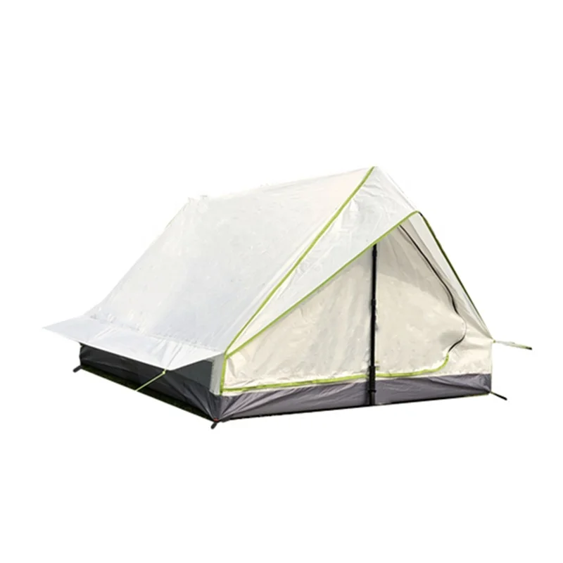 Mountaincattle Hot Selling 2 Man Tent Rodless Rainproof Camping Equipment For Hiking Backpacking Adventure