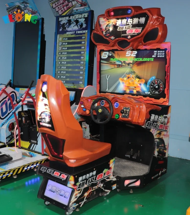 Speed and Passion Car Racing Game Machine Coin Operated Arcade Video Game Driving Simulator