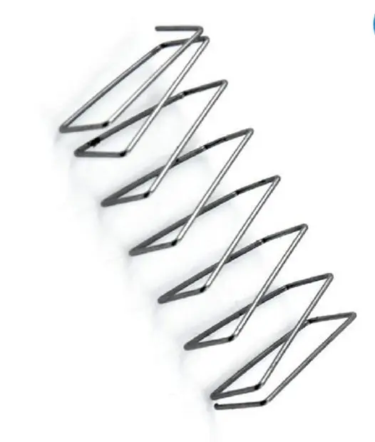 Custom stainless steel rectangular square shaped wire compression spring